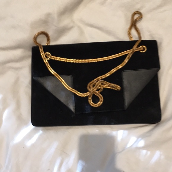 Saint Laurent Handbags - Saint Laurent Suede Bag
